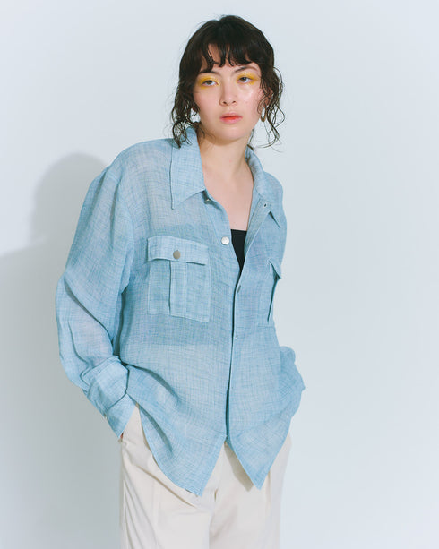 Karami Shirt -water blue-