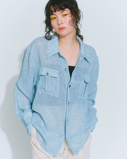 Karami Shirt -water blue-