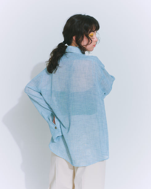 Karami Shirt -water blue-