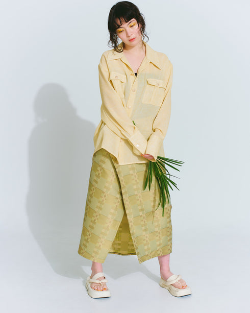 Karami Shirt -sunshine yellow-