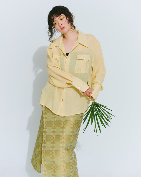 Karami Shirt -sunshine yellow-