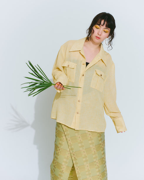 Karami Shirt -sunshine yellow-