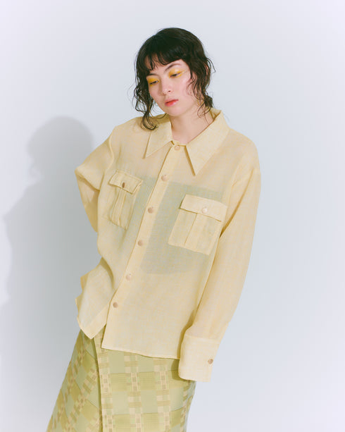 Karami Shirt -sunshine yellow-