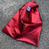 Metallic hand bag -red-