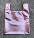 Metallic hand bag -pink-