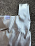 Metallic hand bag -silver-